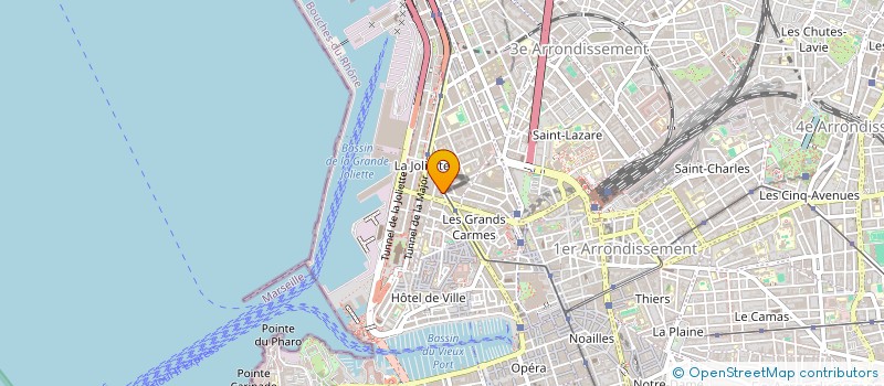 localisation de l'entreprise ANADOU COLLECTION à MARSEILLE