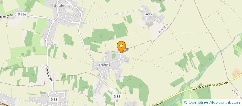 localisation de l'entreprise ANAE  CRECY-LA-CHAPELLE