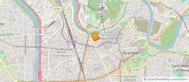 localisation de l'entreprise ANAE AVOCATS  GRENOBLE