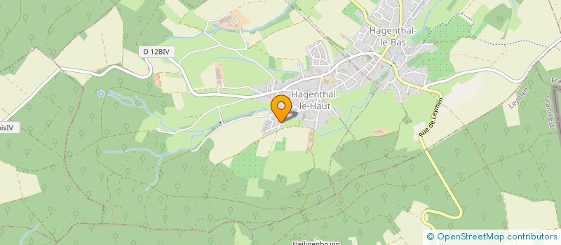 localisation de l'entreprise ANAEH  HAGENTHAL-LE-HAUT