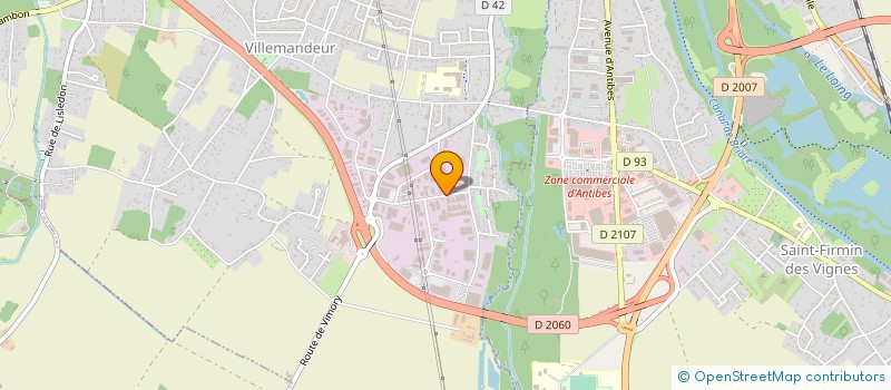 localisation de l'entreprise ANAEL ANALYSE EN LIGNE à VILLEMANDEUR