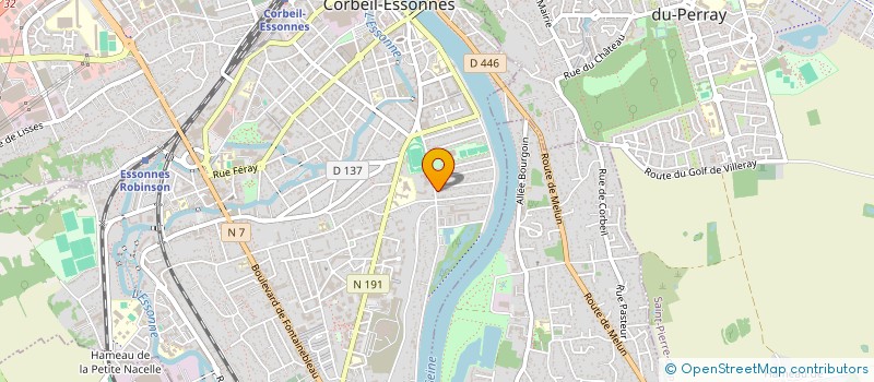 localisation de l'entreprise ANAEL MS à CORBEIL-ESSONNES
