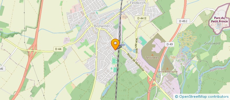 localisation de l'entreprise ANAELLE  BOLLWILLER