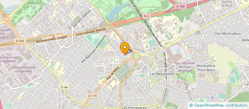 localisation de l'entreprise ANAELLE à AULNAY-SOUS-BOIS