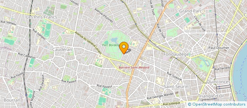 localisation de l'entreprise ANAGED  BORDEAUX