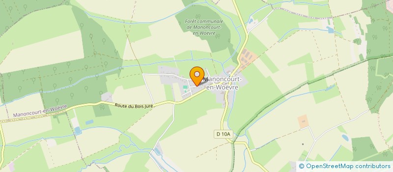 localisation de l'entreprise ANAGO  MANONCOURT-EN-WOEVRE