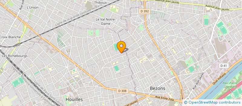 localisation de l'entreprise ANAGRAM à HOUILLES