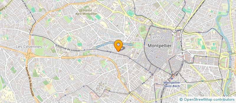 localisation de l'entreprise ANAGRAM CONSTRUCTION  MONTPELLIER