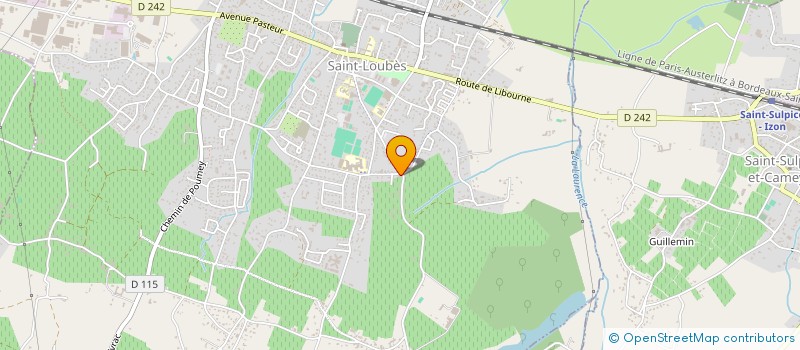 localisation de l'entreprise ANAGRAMME à SAINT-LOUBES