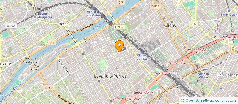 localisation de l'entreprise ANAGUA C.S.C à LEVALLOIS PERRET