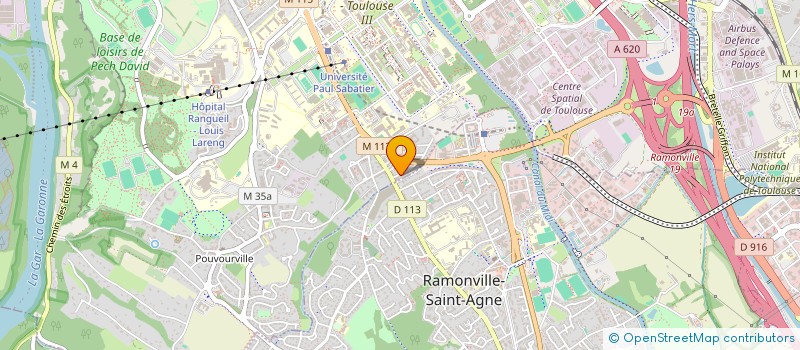 localisation de l'entreprise ANAHATA à TOULOUSE