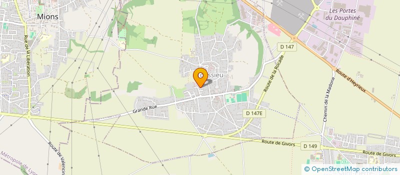 localisation de l'entreprise ANAHATA CONCIERGERIE  TOUSSIEU