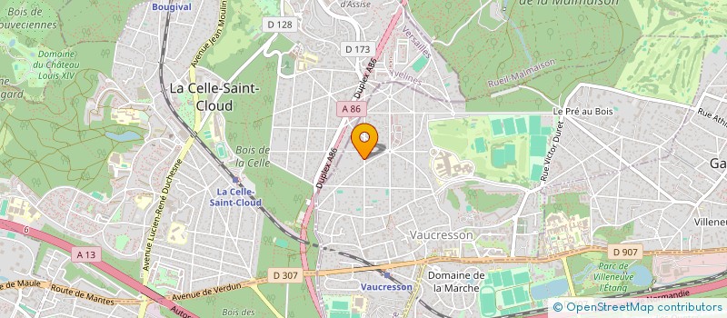 localisation de l'entreprise ANAHATA-JM à VAUCRESSON