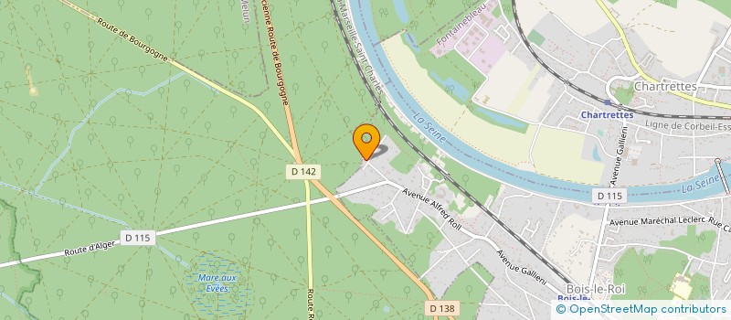 localisation de l'entreprise ANAHATA YOGA DYNAMIQUE à BOIS-LE-ROI