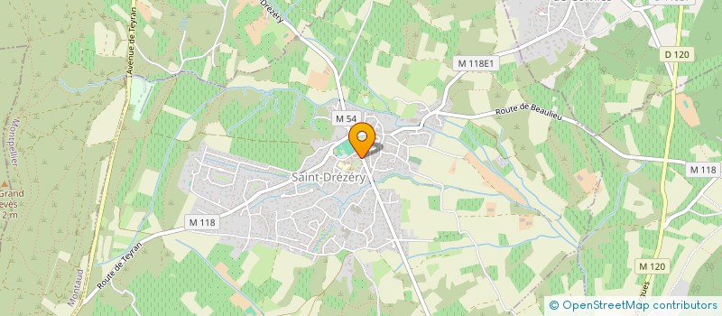 localisation de l'entreprise ANAHI  SAINT-DREZERY