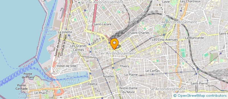 localisation de l'entreprise ANAHIT à MARSEILLE