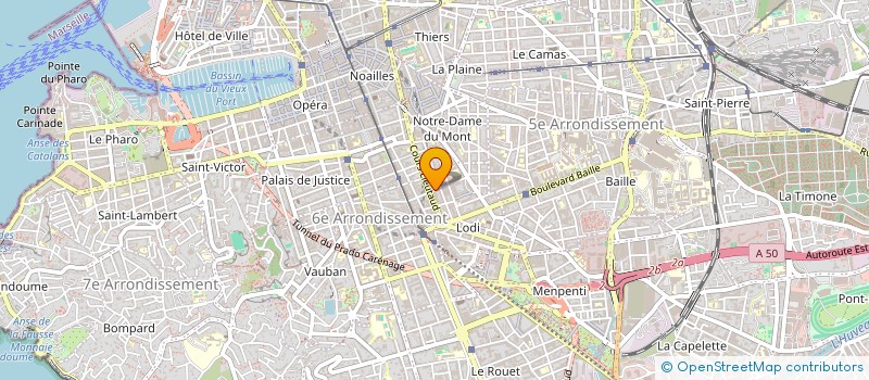 localisation de l'entreprise ANAHITA à MARSEILLE