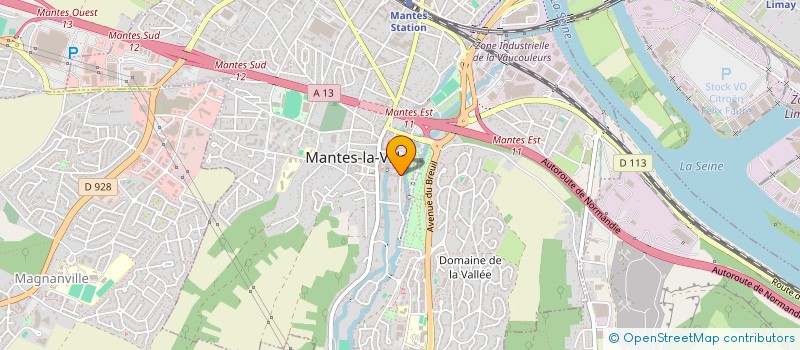 localisation de l'entreprise ANAHITA  MANTES-LA-VILLE