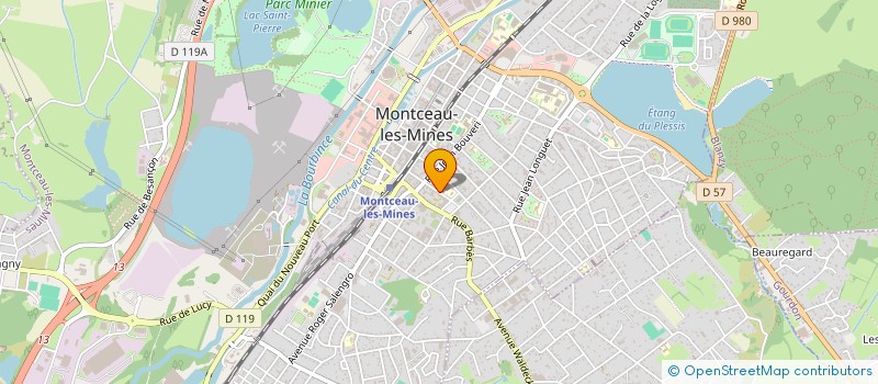 localisation de l'entreprise ANAHITA SPA  MONTCEAU-LES-MINES