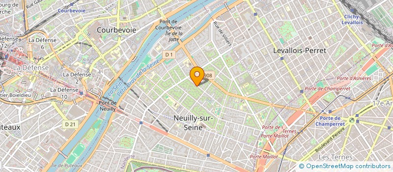 localisation de l'entreprise ANAIA à NEUILLY-SUR-SEINE
