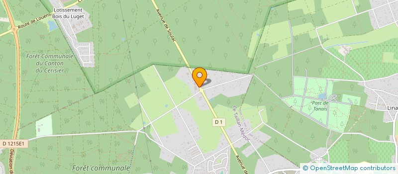 localisation de l'entreprise ANAIA LES LUMIERES  LE TAILLAN-MEDOC