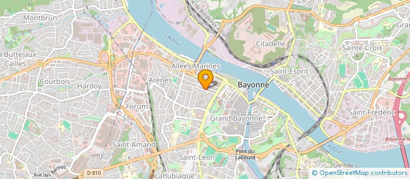 localisation de l'entreprise ANAIAK MAZURIE AVOCATS  BAYONNE