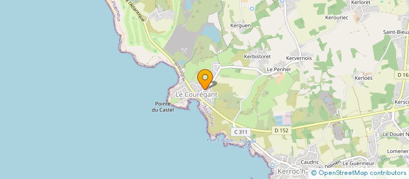 localisation de l'entreprise ANAIS  PLOEMEUR