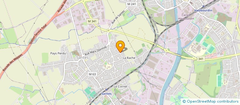 localisation de l'entreprise ANAIS  SANTES