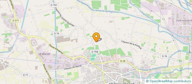 localisation de l'entreprise ANAIS  CHATEAURENARD