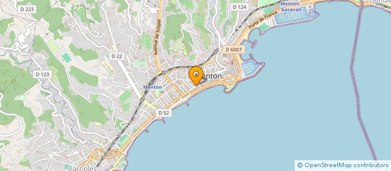 localisation de l'entreprise ANAIS à MENTON