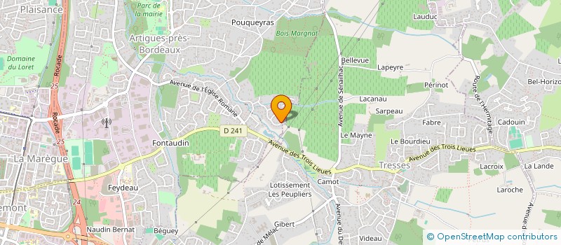 localisation de l'entreprise ANAIS  ARTIGUES-PRES-BORDEAUX