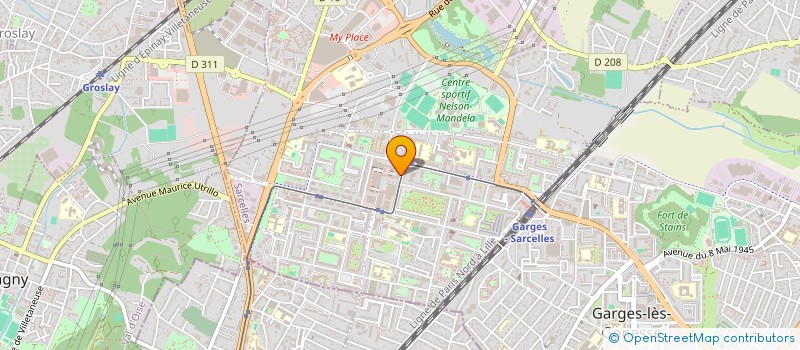 localisation de l'entreprise ANAIS  SARCELLES