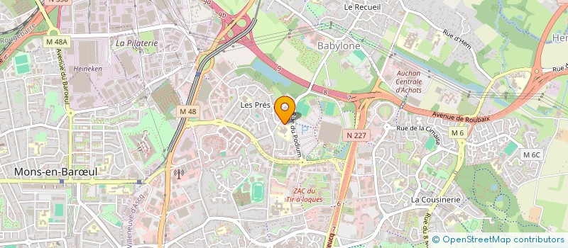 localisation de l'entreprise ANAIS à VILLENEUVE-D'ASCQ