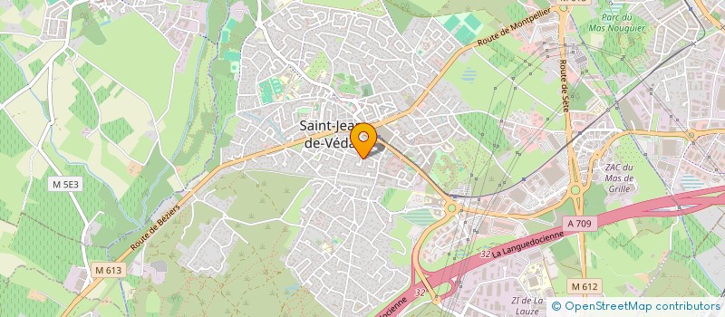 localisation de l'entreprise ANAIS ARTIERES à SAINT-JEAN-DE-VEDAS