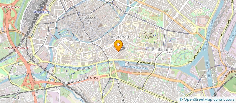 localisation de l'entreprise ANAIS BEAUTE à STRASBOURG