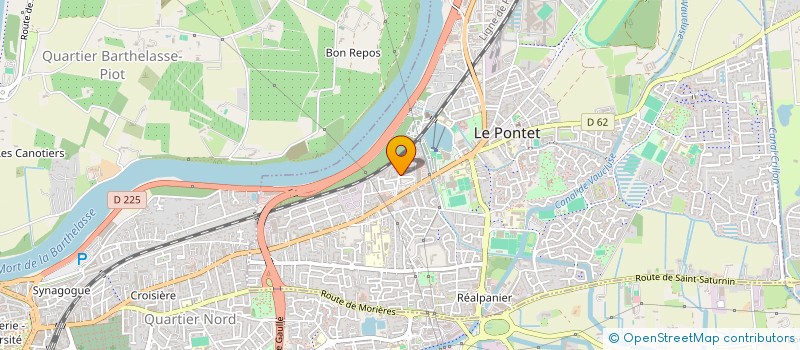 localisation de l'entreprise ANAIS BIS  LE PONTET