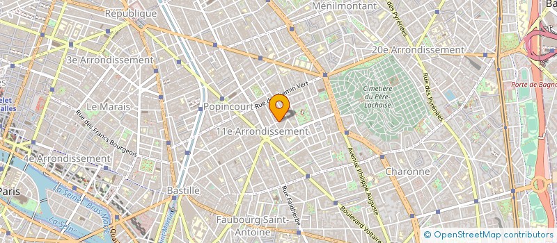 localisation de l'entreprise ANAIS DANS LES MAIS  PARIS