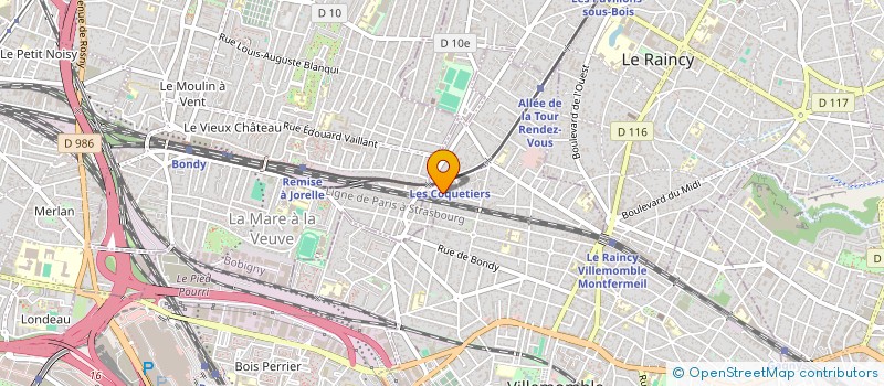 localisation de l'entreprise ANAIS DEMENAGEMENT  VILLEMOMBLE