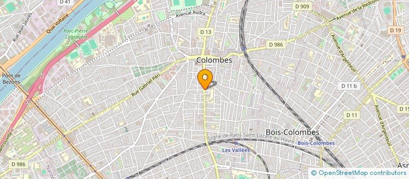 localisation de l'entreprise ANAIS ET CIE à COLOMBES