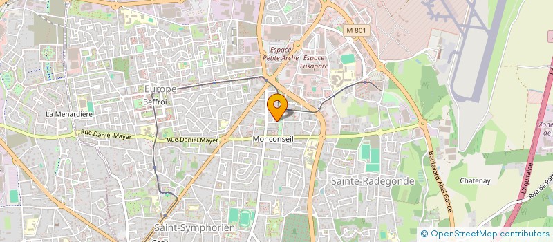 localisation de l'entreprise ANAIS ET MATTHIEU LMNP  TOURS