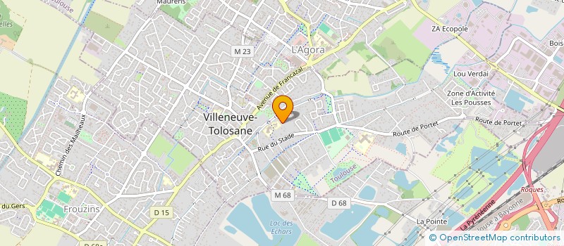 localisation de l'entreprise ANAIS-GAELLE  FROUZINS