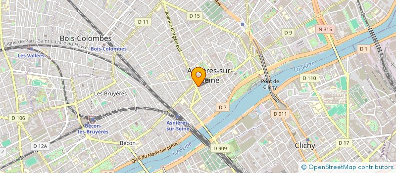 localisation de l'entreprise ANAIS JIMENEZ CONSULTING  ASNIERES-SUR-SEINE