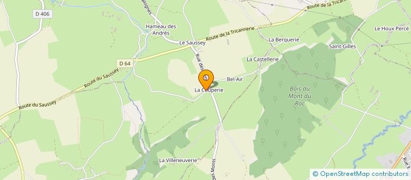 localisation de l'entreprise ANAIS LEONARD  LES PIEUX