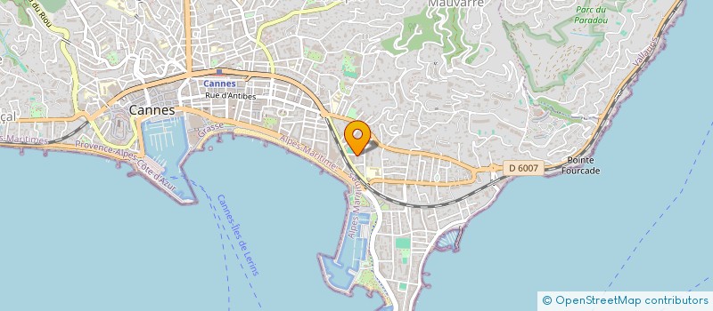 localisation de l'entreprise ANAIS ROSSI  CANNES