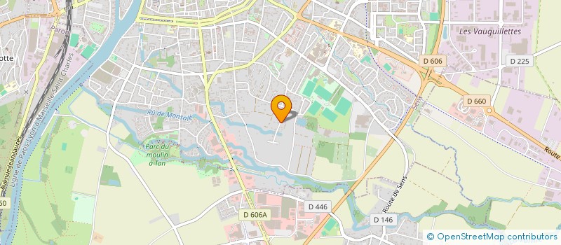 localisation de l'entreprise ANAIS TURHAN  SENS