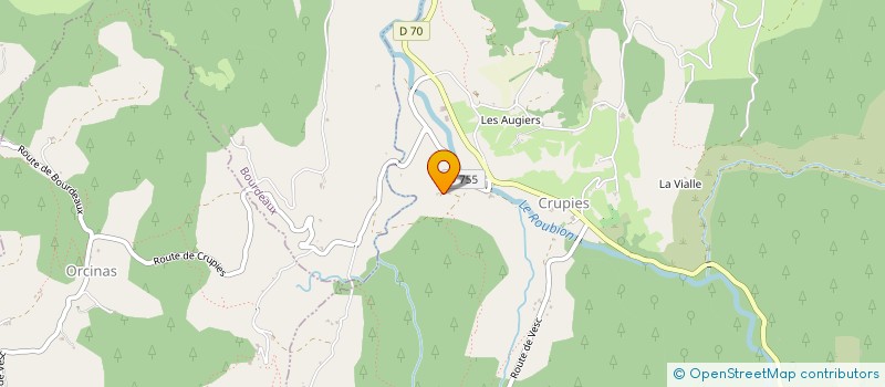 localisation de l'entreprise ANAIS VINCENT  CRUPIES