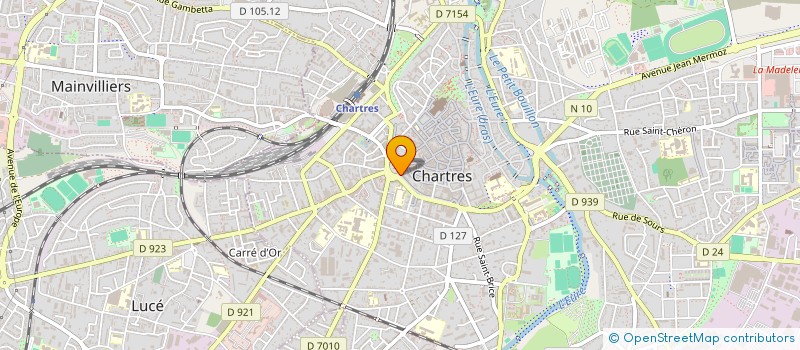 localisation de l'entreprise ANAJE à CHARTRES