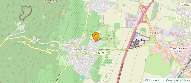 localisation de l'entreprise ANAJO&CO  KINTZHEIM