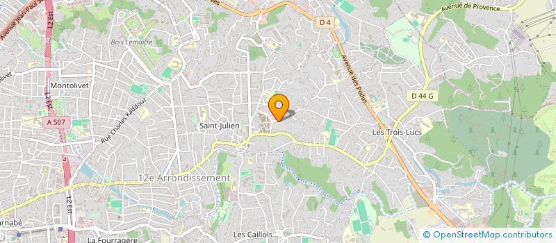 localisation de l'entreprise ANAJOR  MARSEILLE