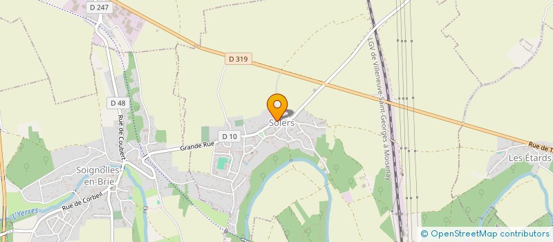 localisation de l'entreprise ANAJUL  SOLERS